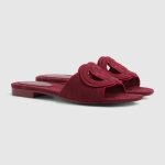 Gucci Women’s slide sandal with Interlocking G - Image 6